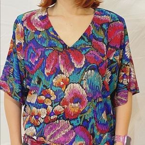 Floral vintage top